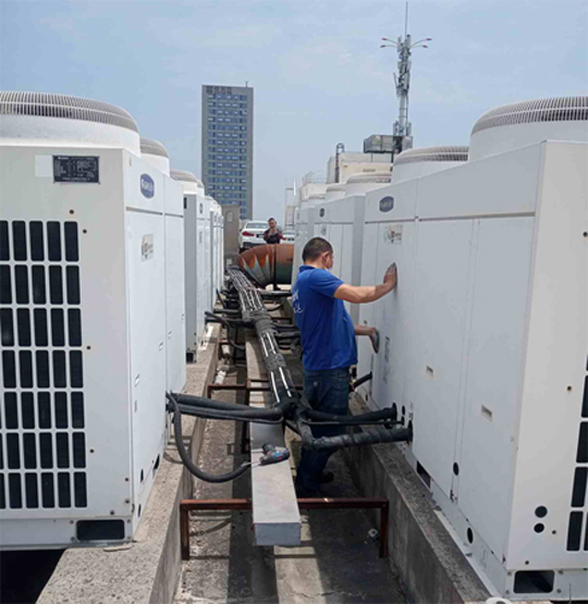 东至中央空调制热和不制冷系统维修方法